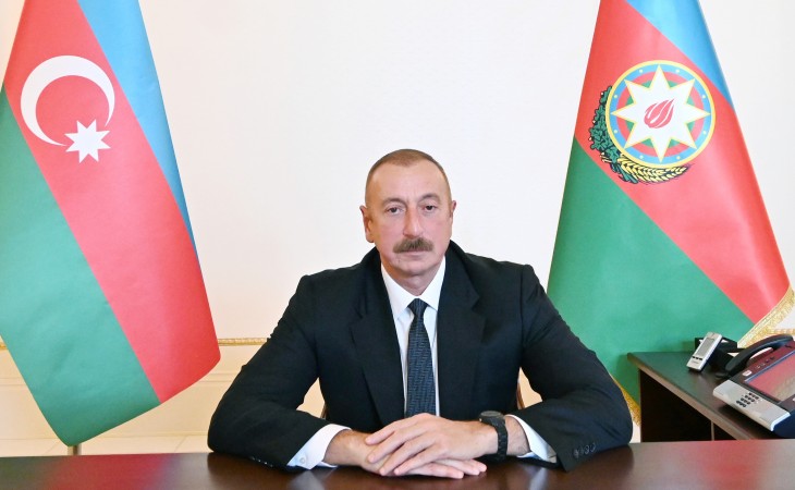 President Ilham Aliyev met with UN Secretary General Antonio Guterres through videoconferencing
