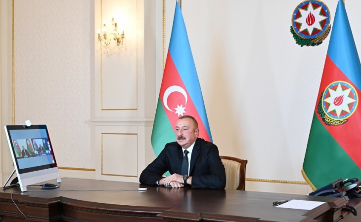 President Ilham Aliyev responded to questions in “60 minutes” program of Rossiya-1” TV channel