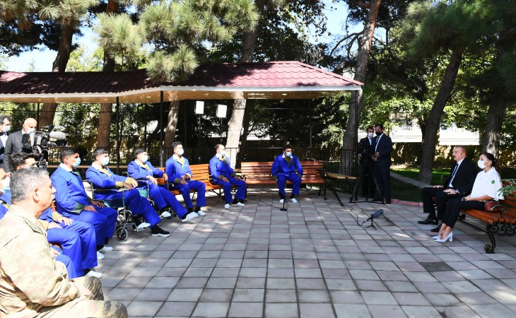 Prezident İlham Əliyev: Bizim əsgərlərimiz xilaskar əsgərlərdir, erməni əsgərləri işğalçı əsgərlərdir