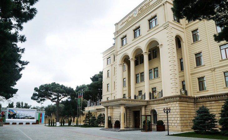 Müdafiə Nazirliyi: Düşmən yenidən Tərtər şəhərini artilleriya atəşinə tutur
