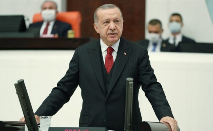 Rəcəb Tayyib Ərdoğan: Bölgədə sülhün yaranması Ermənistanın işğal etdiyi Azərbaycan torpaqlarından çəkilməsindən asılıdır