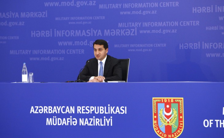 Hikmət Hacıyev: Azərbaycan dövlətinin işi haqq işidir