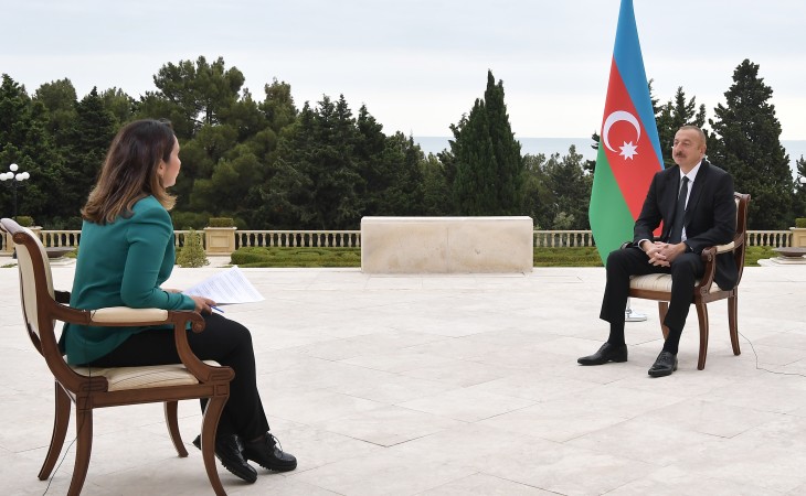 Prezident: Bu, bizim torpağımızdır, biz onu itkilər verərək geri qaytarmışıq, biz heç vaxt bundan geri dönməyəcəyik