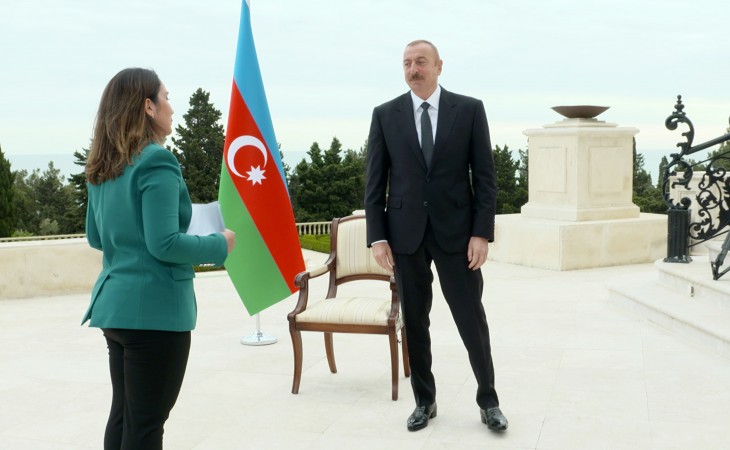 Prezident İlham Əliyev: Türkiyə heç bir şəkildə münaqişəyə cəlb olunmayıb