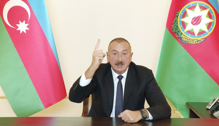 Президент Ильхам Алиев: Покиньте территории Азербайджана, живите на своей земле, и тогда будет мир