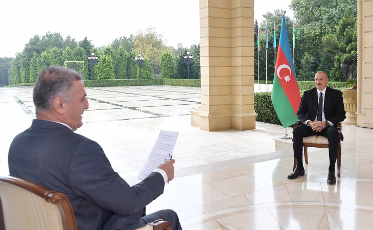 Prezident İlham Əliyev: Biz istəyirik ki, məsələ sülh yolu ilə həll olunsun, amma həll olunsun
