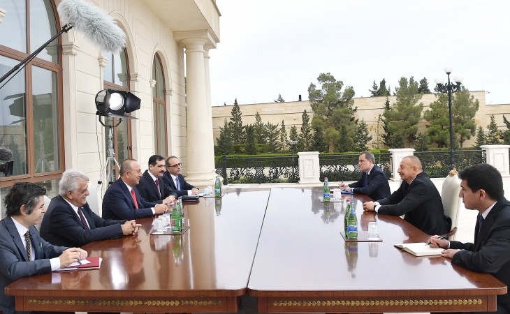 Mövlud Çavuşoğlu: Azərbaycanın haqlı mübarizəsini meydanda və masada birlikdə aparmağa davam edəcəyik