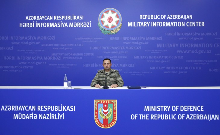 Müdafiə Nazirliyinin mətbuat katibi: Azərbaycan Ordusu düşmənə ağır zərbələr endirir