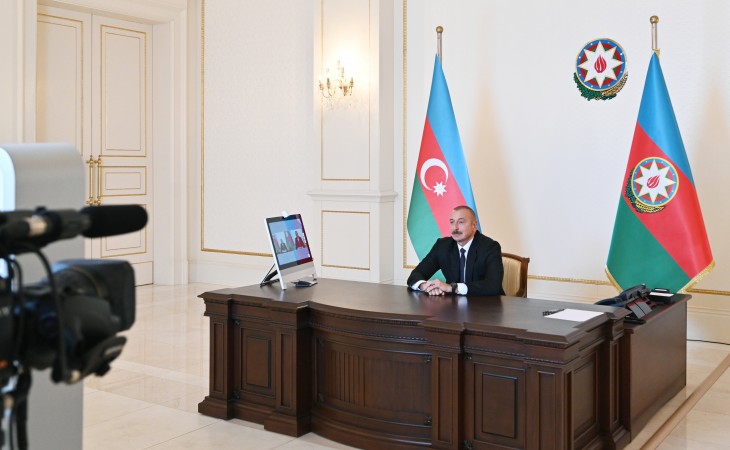 President Ilham Aliyev was interviewed by Euronews TV