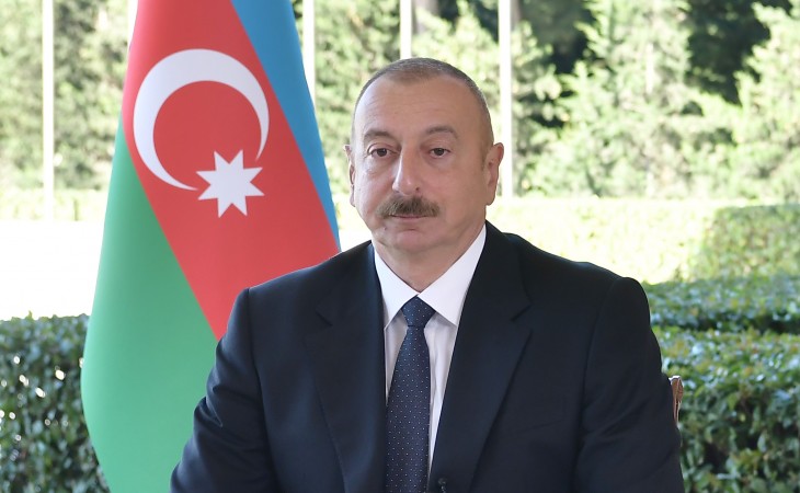 Azərbaycan Prezidenti: Döyüşü uduzan Ermənistan bizi dayandırmaq üçün mülki əhaliyə qarşı müharibə cinayətləri törədir