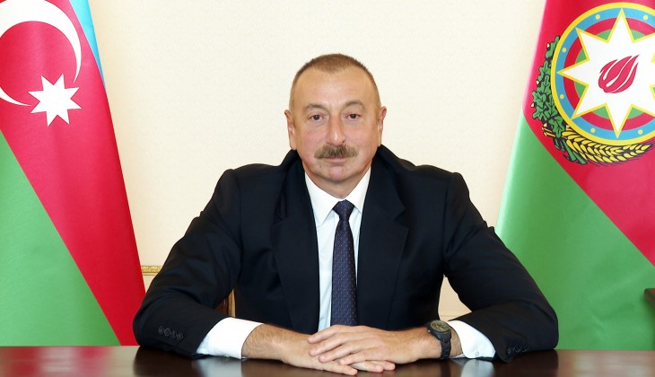 President Ilham Aliyev addressed the nation