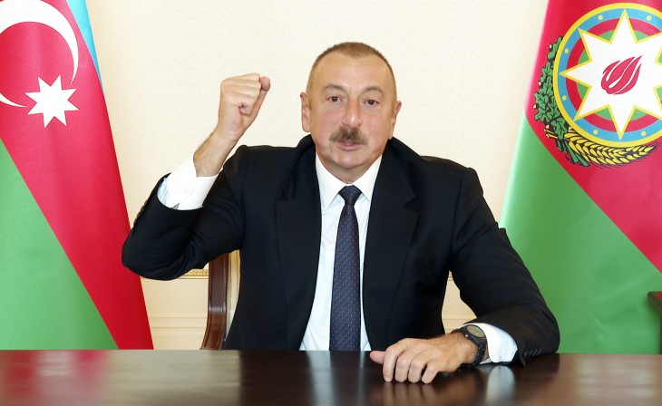 Президент Ильхам Алиев: Нет вопроса статус-кво, исчерпан, мы изменили статус-кво на поле боя
