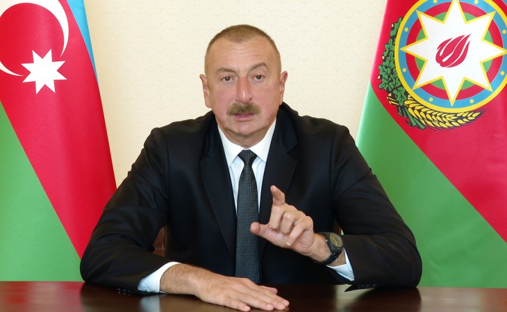 Президент Ильхам Алиев: Если премьер-министр Армении спустится с небес на землю, то мы готовы к переговорам