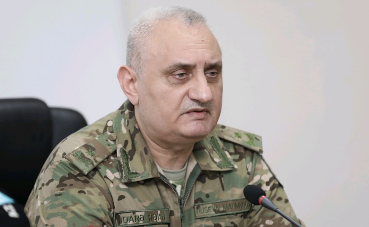 Azərbaycanda akkreditə olunmuş xarici hərbi attaşeləri və beynəlxalq təşkilatların ölkəmizdəki nümayəndələri üçün brifinq keçirilib