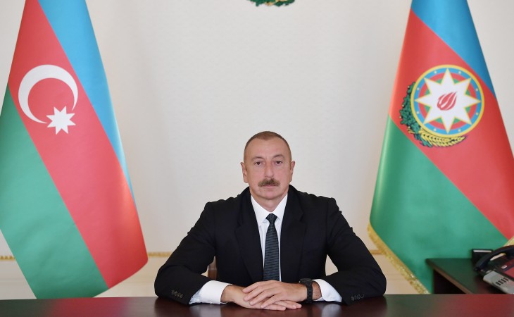 Video message of President Ilham Aliyev was presented at the opening ceremony of 71st IAC 2020