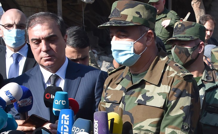 Gəncənin raket atəşinə tutulması nəticəsində dəymiş ziyanın qiymətləndirilməsi məqsədilə FHN-in xüsusi komissiyası fəaliyyət göstərir