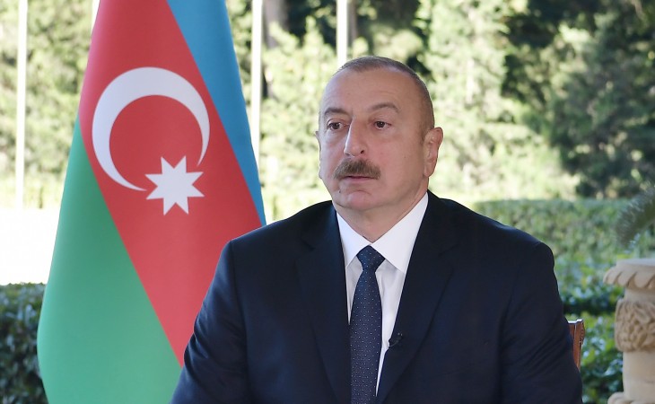 Президент Ильхам Алиев: Нападение на Гянджу еще раз показало кто не хочет прекращения огня