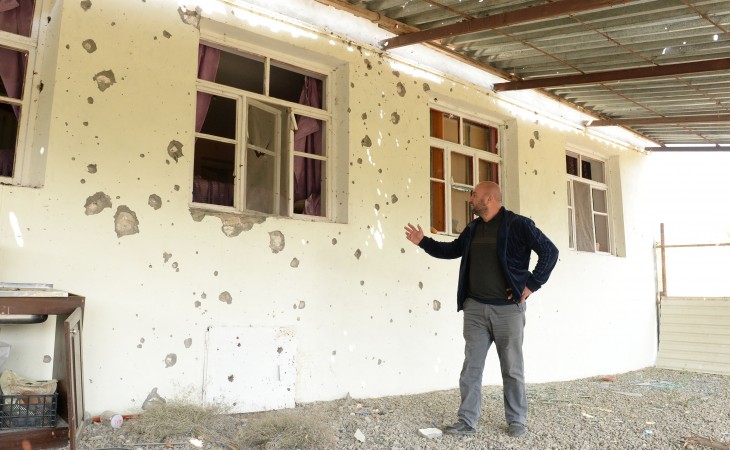 Füzulinin Alxanlı kəndində dinc sakinlər yenidən atəşə tutulub