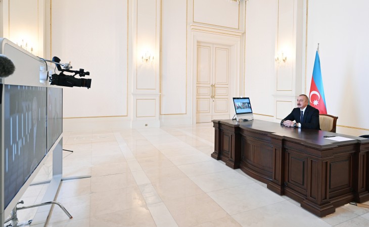 Prezident İlham Əliyev: İnanıram ki, Rusiya bizim regionda sabitləşmə işində aparıcı rol oynamaqda davam edəcək