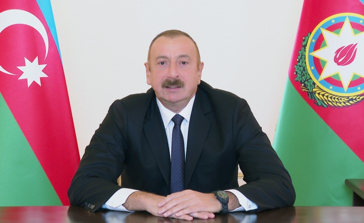 President Ilham Aliyev addressed the nation