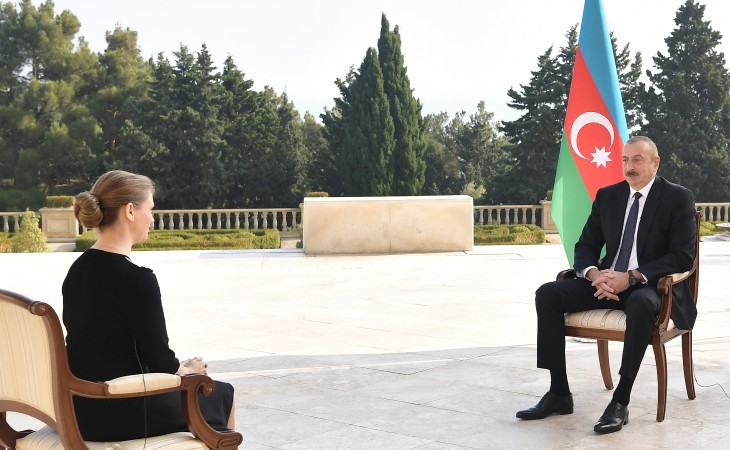 President Ilham Aliyev was interviewed by Russian TASS news agency