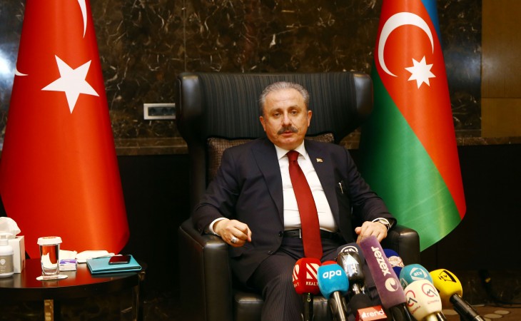 TBMM-in sədri: İşğalçı Ermənistan Azərbaycan ərazilərindən çıxmalıdır