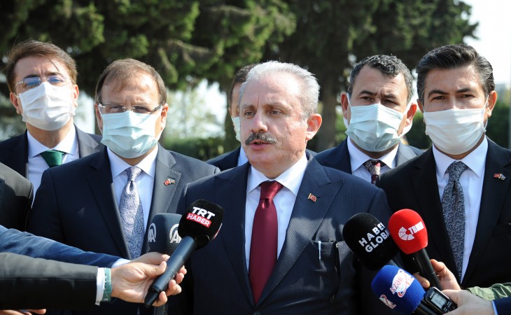 Mustafa Şentop: Türkiyə Azərbaycanı haqlı mübarizəsində sonadək dəstəkləməkdə qətiyyətlidir