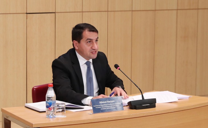 Hikmət Hacıyev: Azərbaycan Silahlı Qüvvələri düşmənin təxribatlarına layiqli cavab verir
