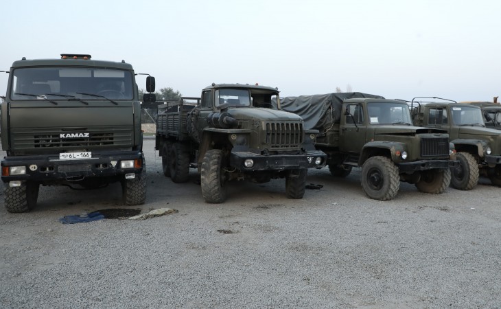 Ermənistan ordusunun daha bir neçə hərbi texnikası ələ keçirilib