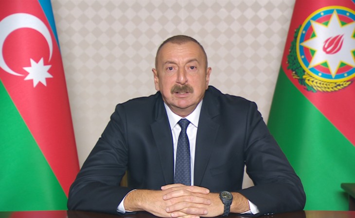 President Ilham Aliyev addressed the nation
