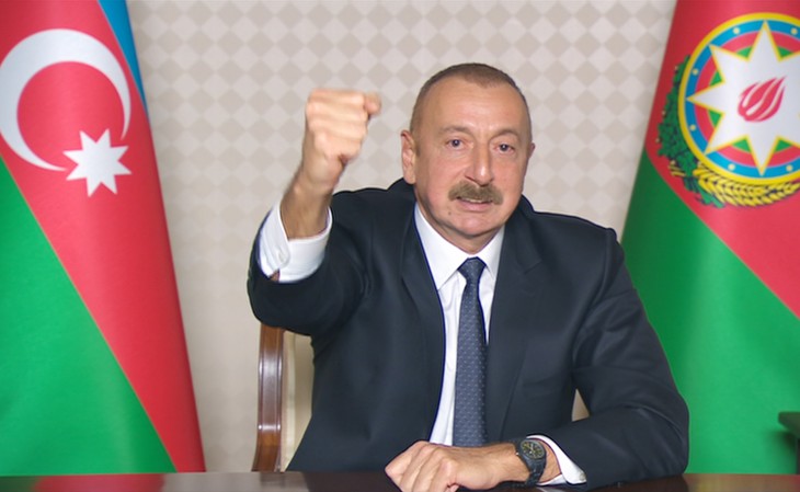 President Ilham Aliyev: Zangilan city and 6 villages of the district, 18 villages of Fuzuli, Jabrayil, and Khojavand districts liberated