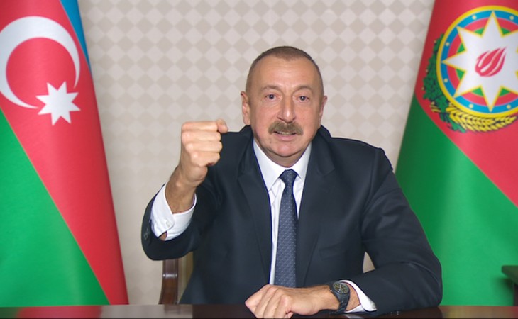 Prezident İlham Əliyev Xocavənd rayonunun isğaldan azad edilən Vəng kəndinə Çinarlı adı verib