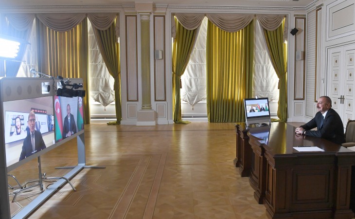 President Ilham Aliyev gave an interview to U.S. Fox News TV channel