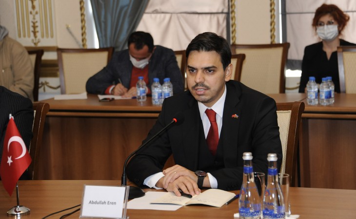 Abdullah Eren: Biz Azərbaycanın bu haqlı savaşında qələbə qazanacağına ürəkdən inanırıq