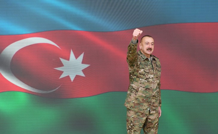 Prezident İlham Əliyev: Bu gün Azərbaycan xalqı yumruq kimi birləşib! Bu birlik əbədi olacaq!