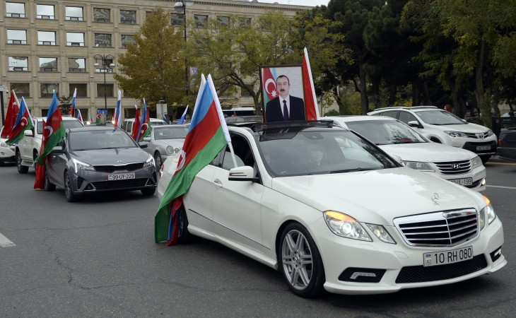 Жители Баку переживают радость освобождения Агдама от оккупации 