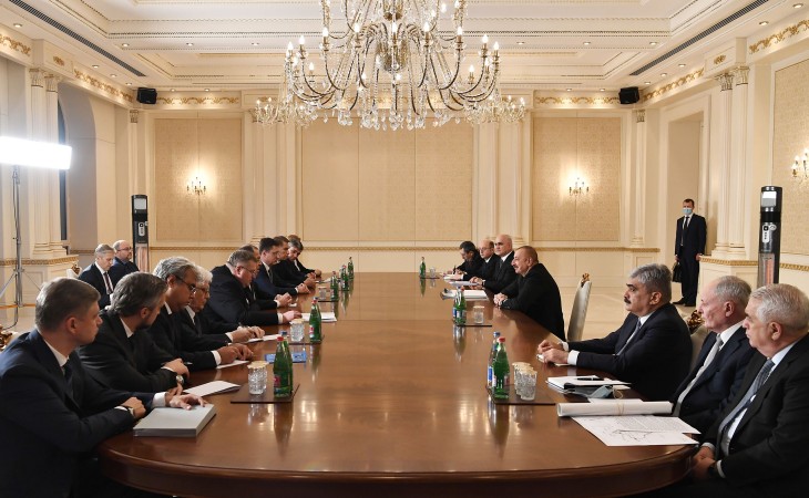 President Ilham Aliyev received Russian Foreign Minister Sergey Lavrov