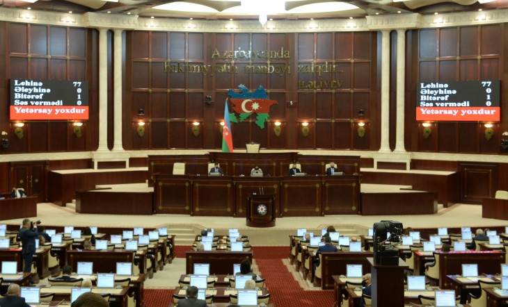 Milli Məclisin növbəti plenar iclası keçirilib