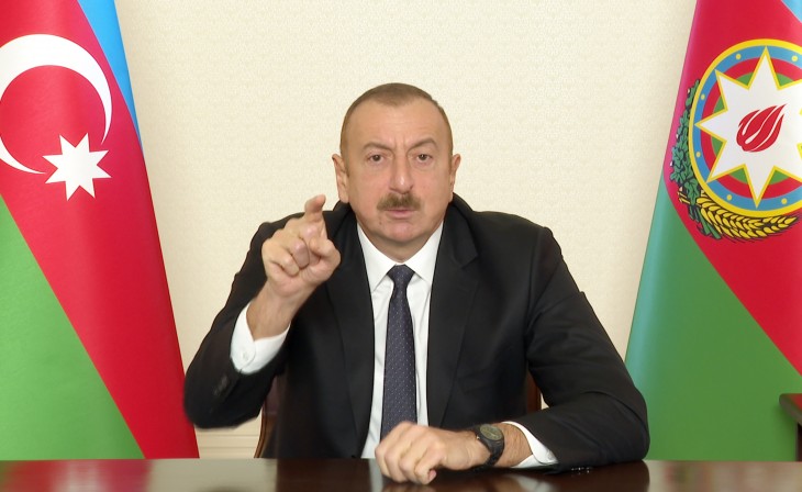 Президент Ильхам Алиев: Пусть тот, кто хочет обвинить нас в чем-то, сначала посмотрит в зеркало