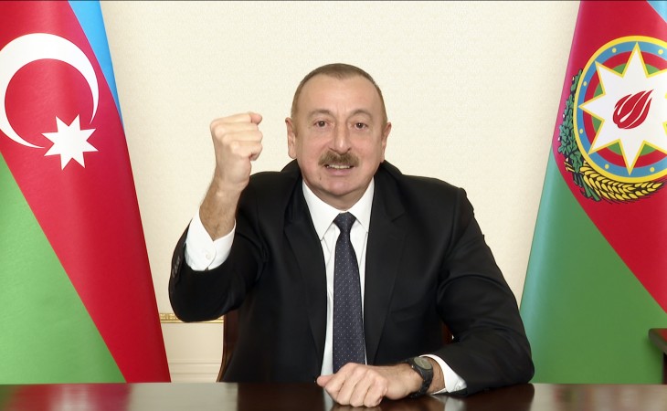 Президент Ильхам Алиев: Я же всегда говорил, что если Лачин, Кяльбаджар и Шуша не вернутся к Азербайджану, то никакого соглашения быть не может