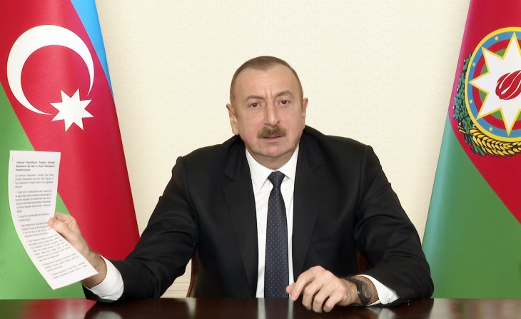 Президент Ильхам Алиев: Никто не может вмешиваться в наши дела, в достигнутое соглашение
