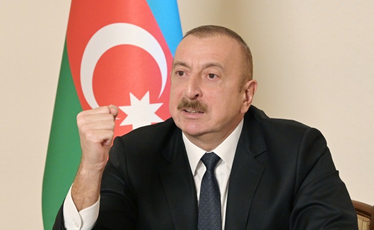 Президент Азербайджана: Мы вынудили врага вернуть территорию – около 5 тысяч квадратных километров мирным путем