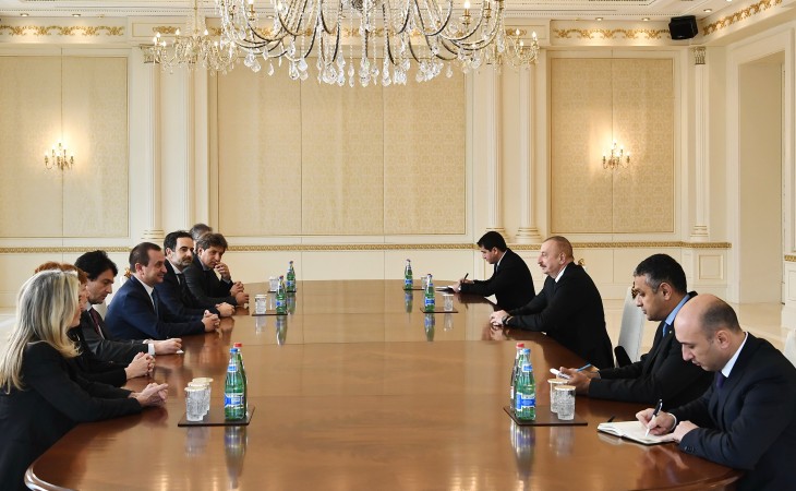 Prezident İlham Əliyev: TAP layihəsinin istifadəyə verilməsi İtaliya-Azərbaycan əlaqələrini daha da möhkəmləndirəcək
