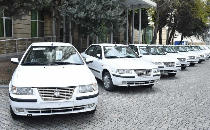 Əmək və Əhalinin Sosial Müdafiəsi Nazirliyi daha 40 avtomobili müharibə əlillərinə təqdim etdi