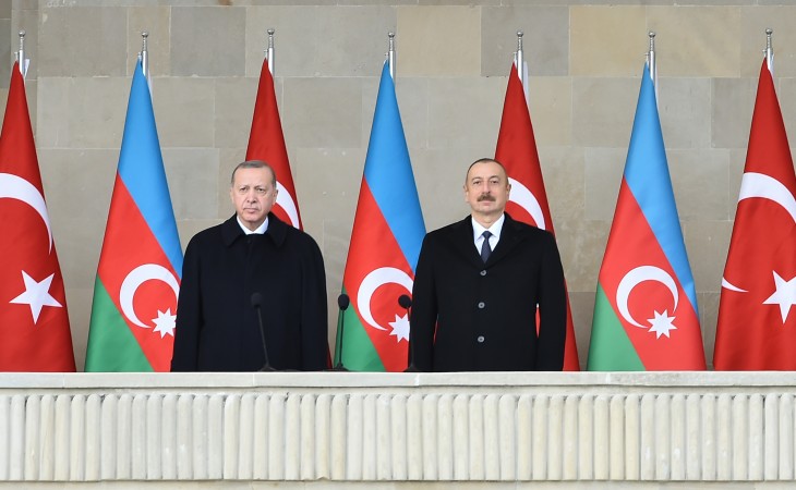 Prezident İlham Əliyev: Bütün gücümüzü səfərbər edib, bir dəmir yumruq yaradıb düşmənin başını əzdik
