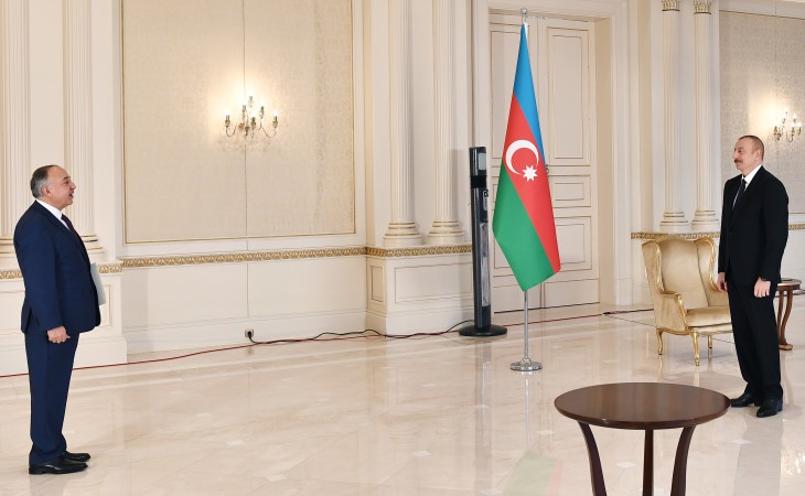 President Ilham Aliyev received credentials of incoming Afghan ambassador