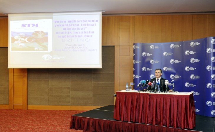 Sosial Tədqiqatlar Mərkəzi “Dağlıq Qarabağda erməni əhalisinin sayı: işğala qədər və sonra” adlı hesabat yayıb