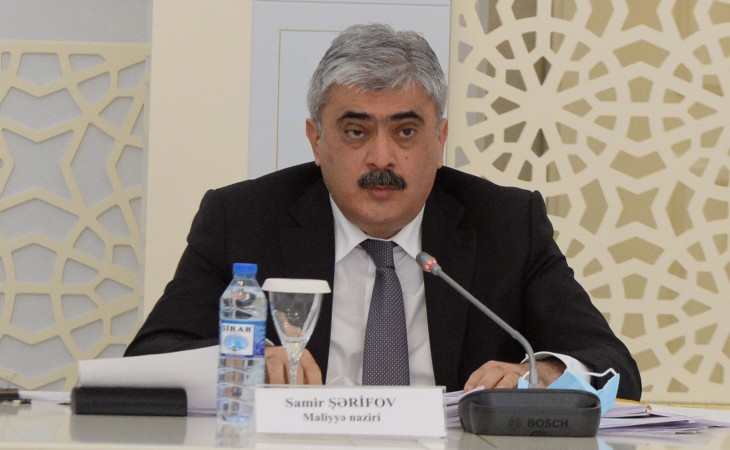 Samir Şərifov: Gələn ilin büdcəsində mənfəət vergisi üzrə daxilolmaların artması gözlənilir
