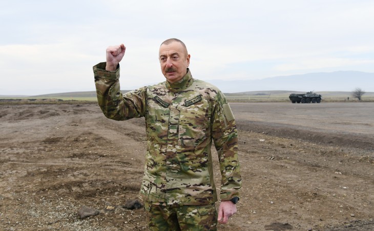 Президент Ильхам Алиев: Большое возвращение начинается, дан старт всем работам