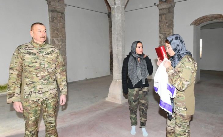 First Vice-President Mehriban Aliyeva: I am very happy to be in our liberated ancient city of Shusha